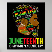 私の独立の日ブラックキング父の日1 ポスター (正面)