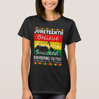 私の独立記念日は黒人の誇り メラニン Tシャツ