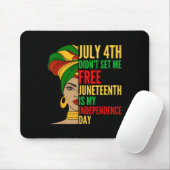 私の独立記念日ブラック・ヒストリーの市民権 マウスパッド (マウス)