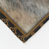 私の狼の妻に誕生日ギフト結婚カップルのギフト フリースブランケット (角)