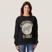 私の狼みたいに最高 Vintage Wolf sweatshirt  スウェットシャツ (正面フル)