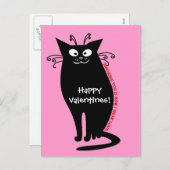 私の猫からのラブレター シーズンポストカード (正面/裏面)