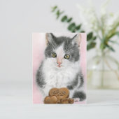 私の猫ちゃんになって ポストカード (スタンド正面)