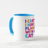 私の猫との計画 マグカップ (正面左)
