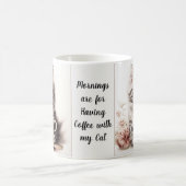 私の猫とコーヒー コーヒーマグカップ (中央)