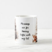 私の猫とコーヒー コーヒーマグカップ (中央)