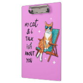 私の猫と私は君のことを話す クリップボード (左)