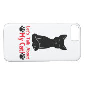 私の猫について話そう Case-Mate iPhoneケース (裏面(横))