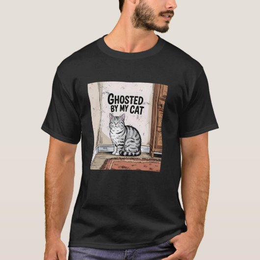 私の猫にフラれた Tシャツ (正面)