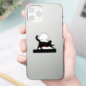 私の猫の心は?カスタマイズ シール (スマートフォン)