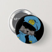 私の猫の物-警察官 缶バッジ (正面&裏面)