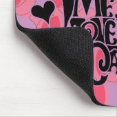 私の猫のmousepadを愛して下さい マウスパッド (コーナー)