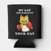私の猫はあなたの猫をビートできる 缶クーラー (裏面)