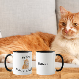 私の猫はセラピスト マグカップ