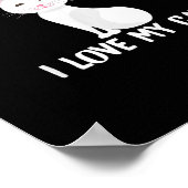 私の猫はトランプおもしろいアンチ嫌い ポスター (角)