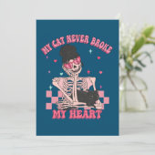 私の猫はバレンタインのハートを壊したことがない シーズンカード (スタンド正面)