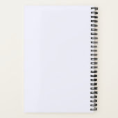 私の猫はヨガパートナーで愛らしいめい想猫だ ノートブック (裏面)