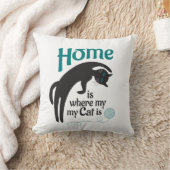 私の猫は家の方がいい クッション (ブランケット)