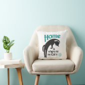 私の猫は家の方がいい クッション (椅子)