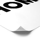 私の猫は宿題を消した ポスター (角)