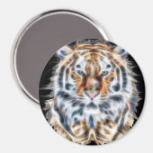 私の猫は演技アップタイガーエネルはっきりしたギー マグネット (正面/裏面)