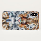 私の猫は演技アップタイガーヘッドエネルギー Case-Mate iPhoneケース (裏面(横))