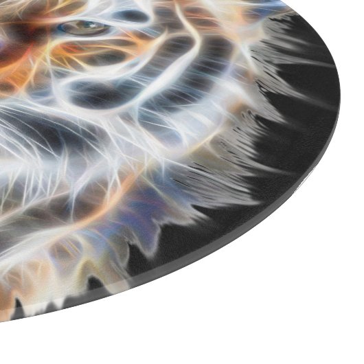 私の猫は演技アップワイルドタイガーエネルギー カッティングボード (角)