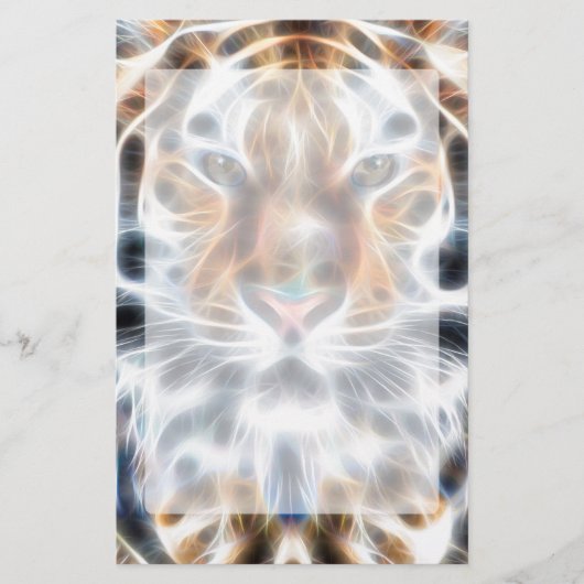 私の猫は演技アップワイルドタイガーエネルギー 便箋 (正面)