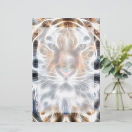 私の猫は演技アップワイルドタイガーエネルギー 便箋 (スタンド正面)