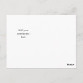 私の猫は猫の柄に合おもしろいっていた ポストカード (裏面)