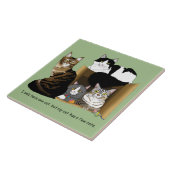 私の猫は猫を飼っている タイル (側面)