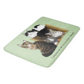 私の猫は猫を飼っている バスマット (アングル)