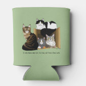 私の猫は猫を飼っている 缶クーラー (裏面)