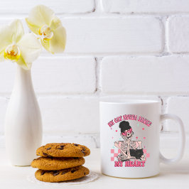 私の猫は私のハートマグカップを壊したことがない コーヒーマグカップ