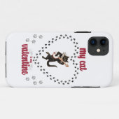 私の猫は私のバレンタイン | 彼のバレンタインデー Case-Mate iPhoneケース (裏面(横))