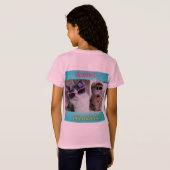 私の猫は私のバレンタイン Tシャツ (裏面フル)