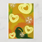 私の猫への愛 インビテーションポストカード (正面)