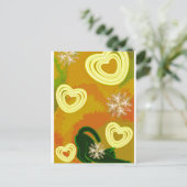 私の猫への愛 インビテーションポストカード (スタンド正面)