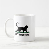 私の猫をスナックおもしろいしない3 コーヒーマグカップ (左)