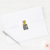 私の猫をスナックおもしろいしない5 ラウンドシール (封筒)
