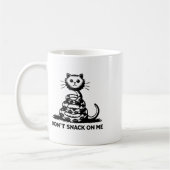 私の猫をスナックおもしろいしない6 コーヒーマグカップ (左)
