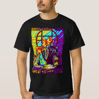 私の猫を崇拝する Tシャツ