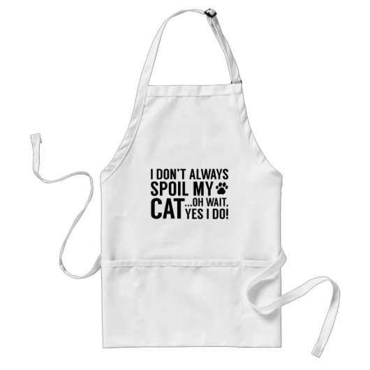 私の猫を駄目にする スタンダードエプロン (正面)