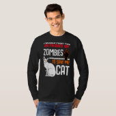 私の猫ペットアニマ救ーの前で押し込む Tシャツ (正面フル)