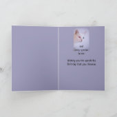 私の猫専用ハッピーバースデー カード (内部)