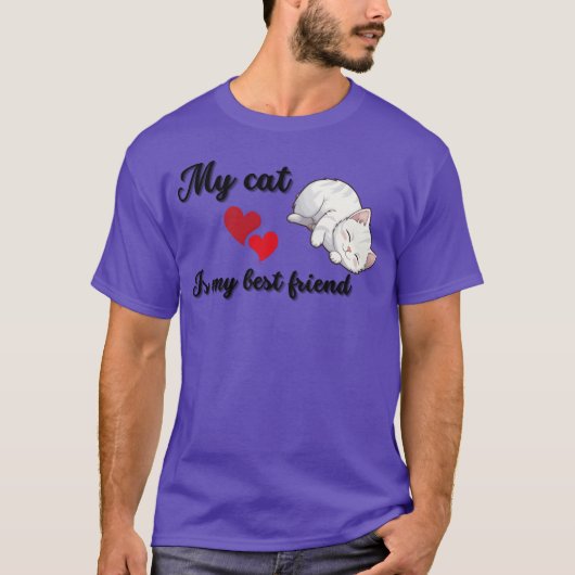 私の猫少年 Tシャツ (正面)