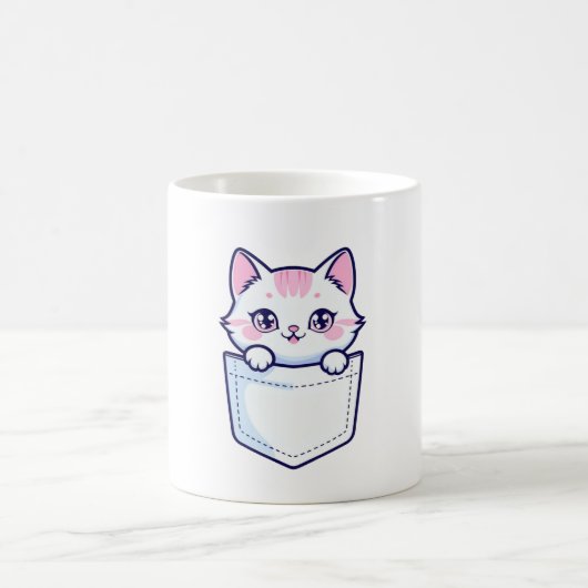 私の猫 コーヒーマグカップ (中央)