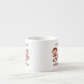 私の猿ではない私のサーカス感動的引用文 エスプレッソカップ (正面)