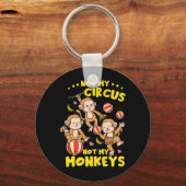 私の猿ではない キーホルダー (正面)