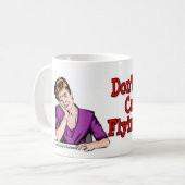 私の猿 コーヒーマグカップ (正面左)